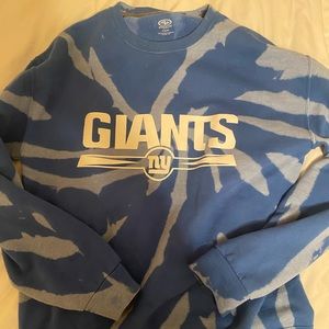 NY Giants tie-dye sweatshirt